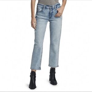 FRAME Le High Straight Jeans Women’s Size 24 High Rise Straight Leg Blue Denim